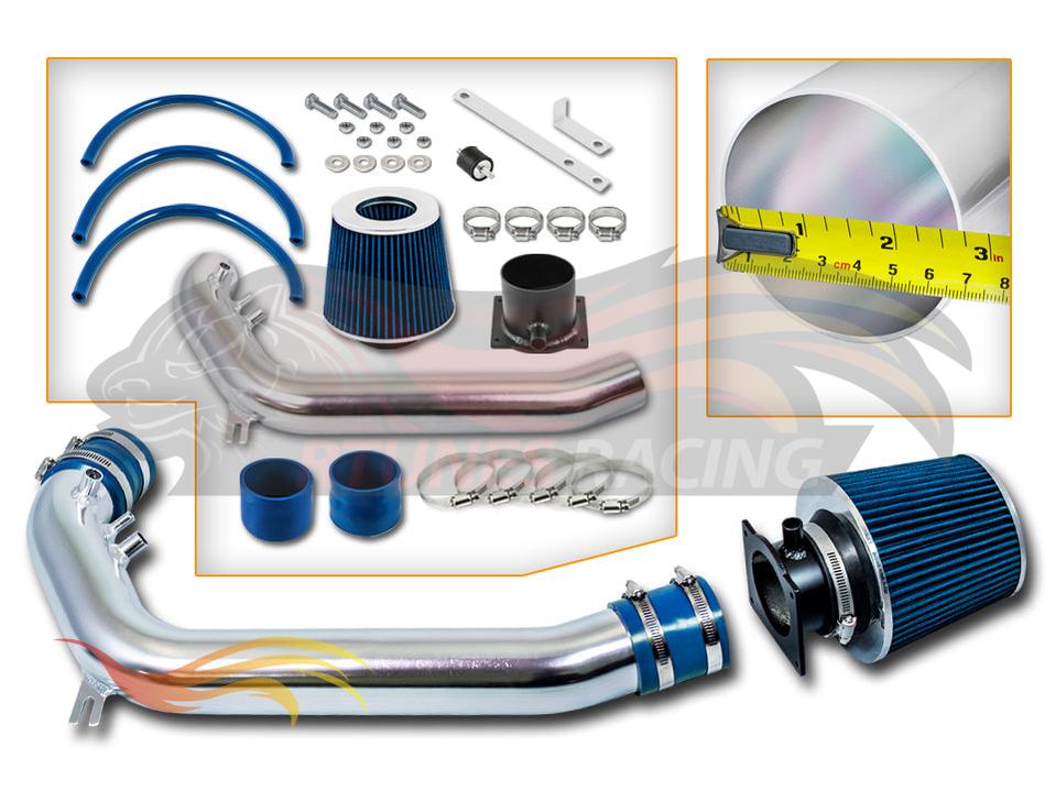 Short Ram Air Intake Kit For 1989-1994 Nissan 240Sx S13 2.4L | Rtunes Racing | SI-NS-01BL