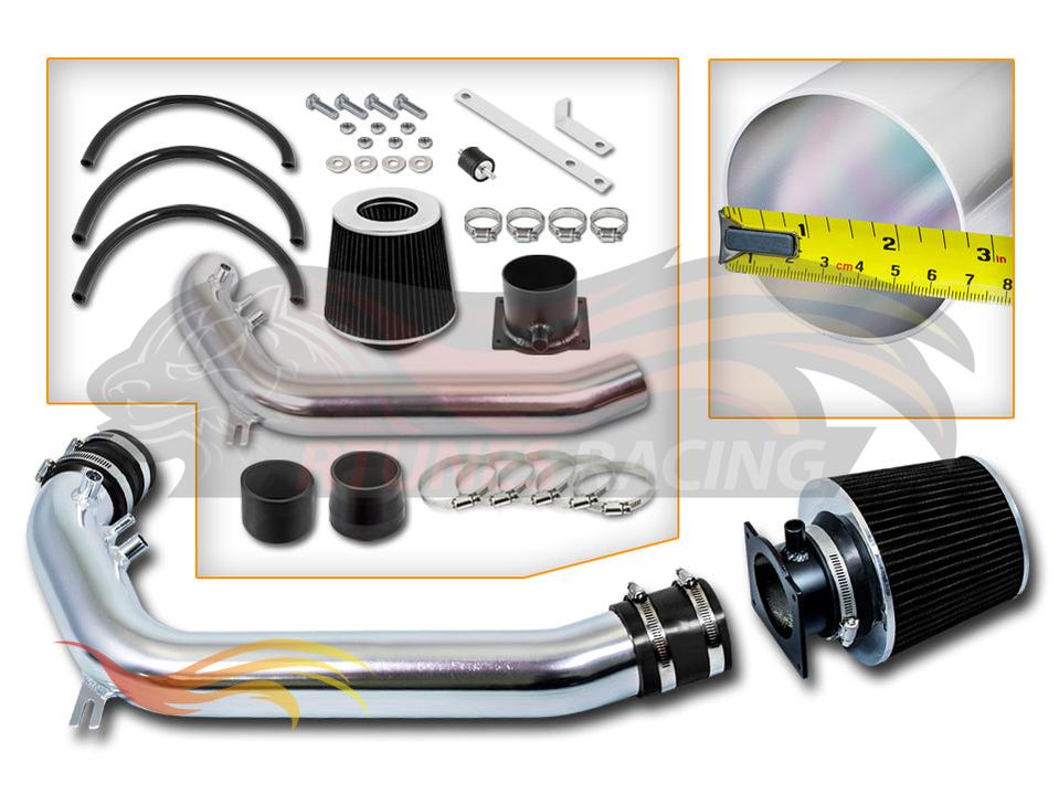 Short Ram Air Intake Kit For 1989-1994 Nissan 240Sx S13 2.4L | Rtunes Racing | SI-NS-01CK