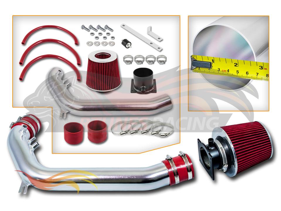 Short Ram Air Intake Kit For 1989-1994 Nissan 240Sx S13 2.4L | Rtunes Racing | SI-NS-01RD