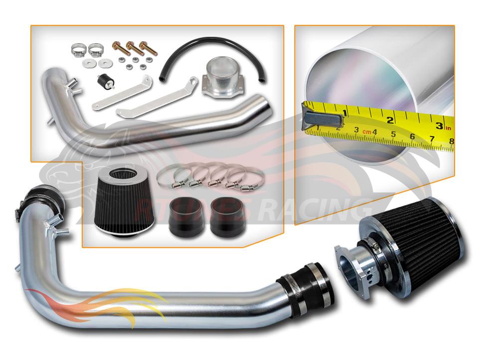 Short Ram Air Intake Kit For 1995-1998 Nissan 240Sx S14 2.4L | Rtunes Racing | SI-NS-02CK