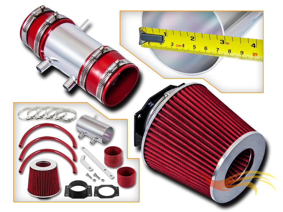 Short Ram Intake For 99-04 Nissan Frontier / Xterra V6 & Supercharged SI-NS-07RD