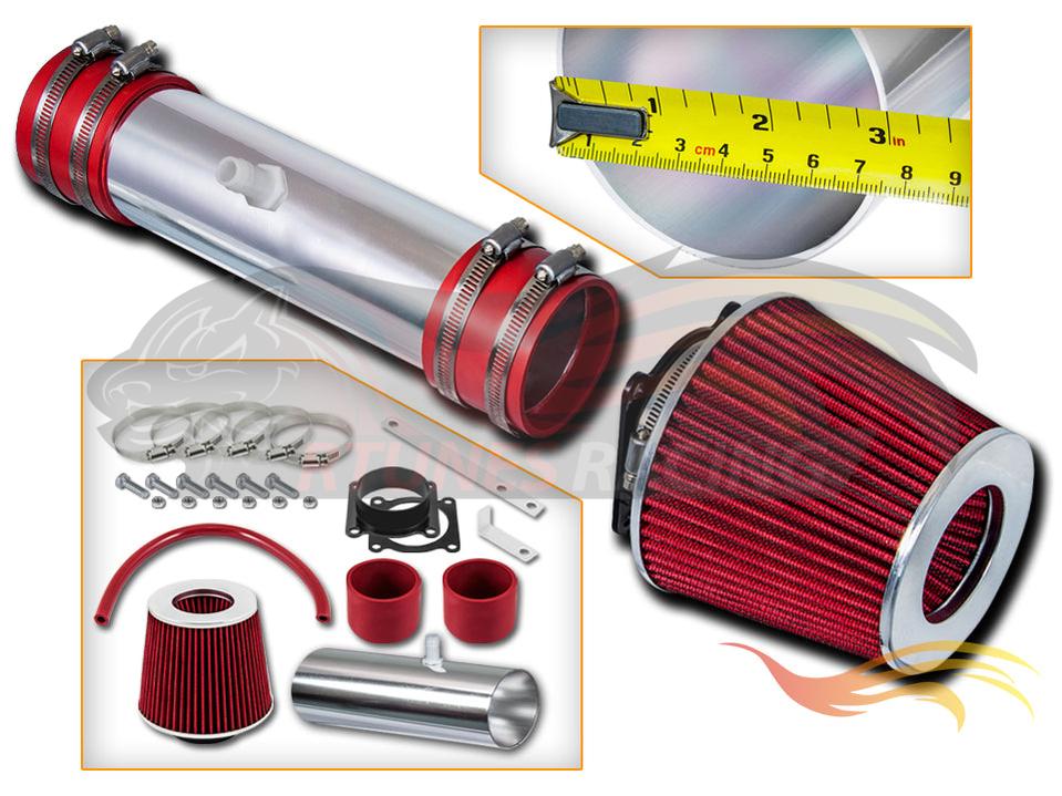 Short Ram Air Intake Kit For 2002-2006 Nissan Altima, 2003-2006 Murano 3.5L V6 | Rtunes Racing | SI-NS-09RD