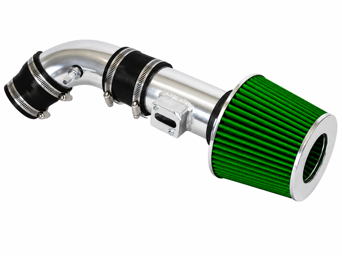 SI-NS-13 polished intake with green filter