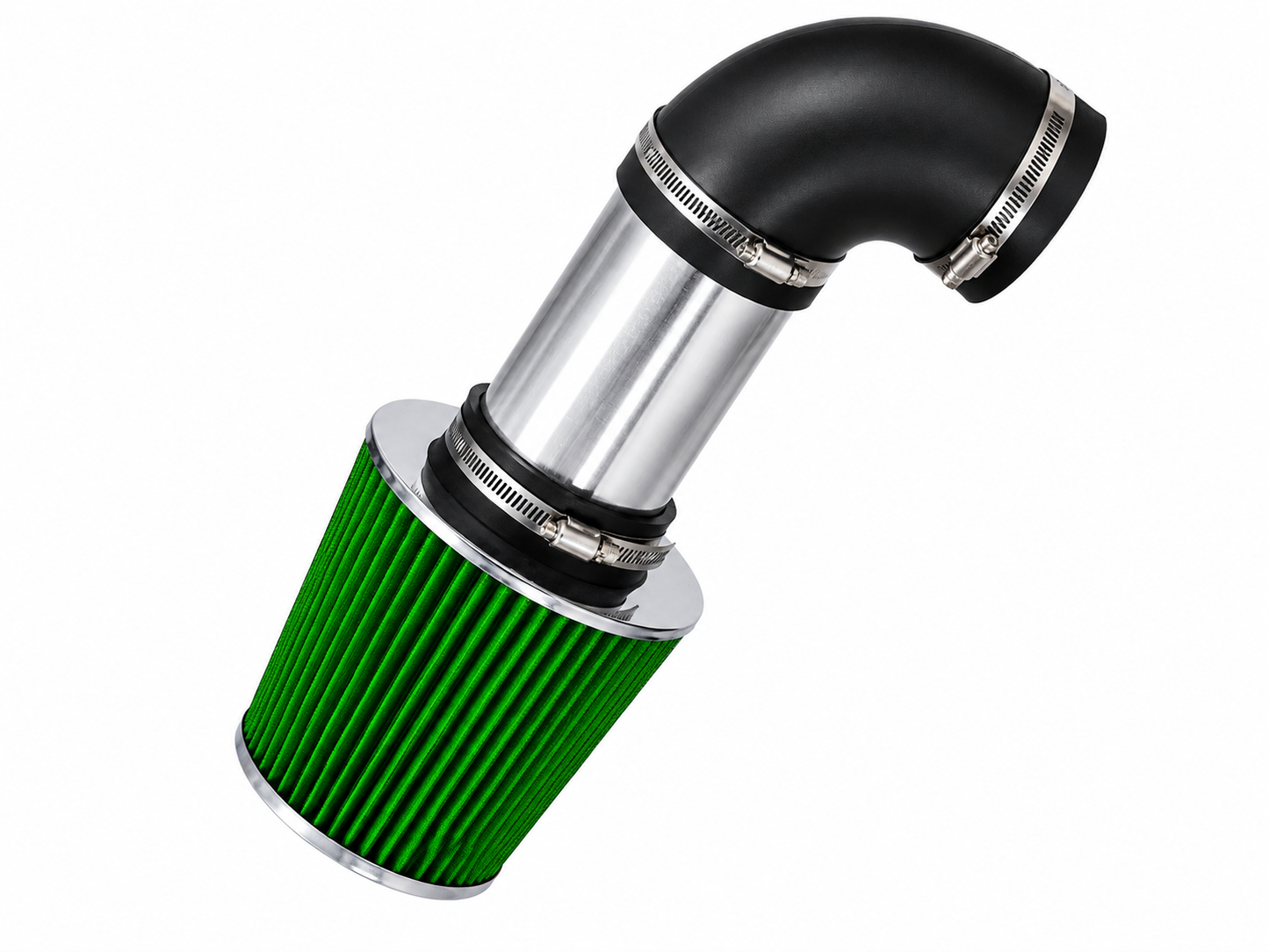 SI-RR-01 polished intake with green filter