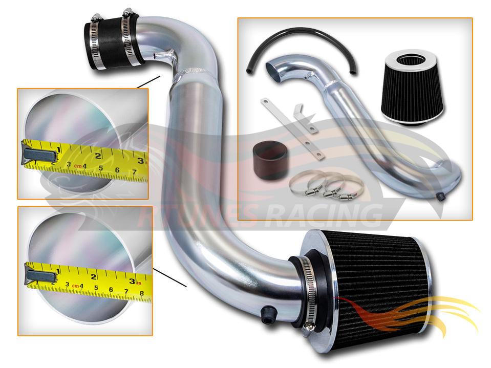 Short Ram Air Intake Kit For 1995-1999 Saturn SL1/SL2/SC1/Saturn SC2/SW1/SW2, 2000-2002 Saturn SL1/SC1/SW1 | Rtunes Racing | SI-ST-02CK