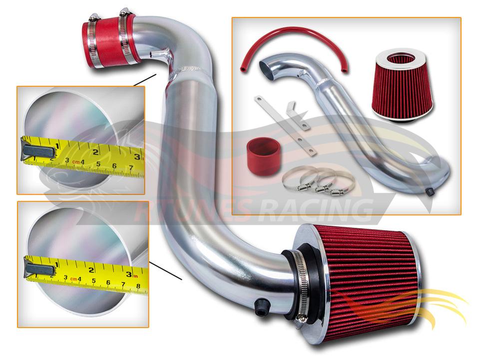 Short Ram Air Intake Kit For 1995-1999 Saturn SL1/SL2/SC1/Saturn SC2/SW1/SW2, 2000-2002 Saturn SL1/SC1/SW1 | Rtunes Racing | SI-ST-02RD