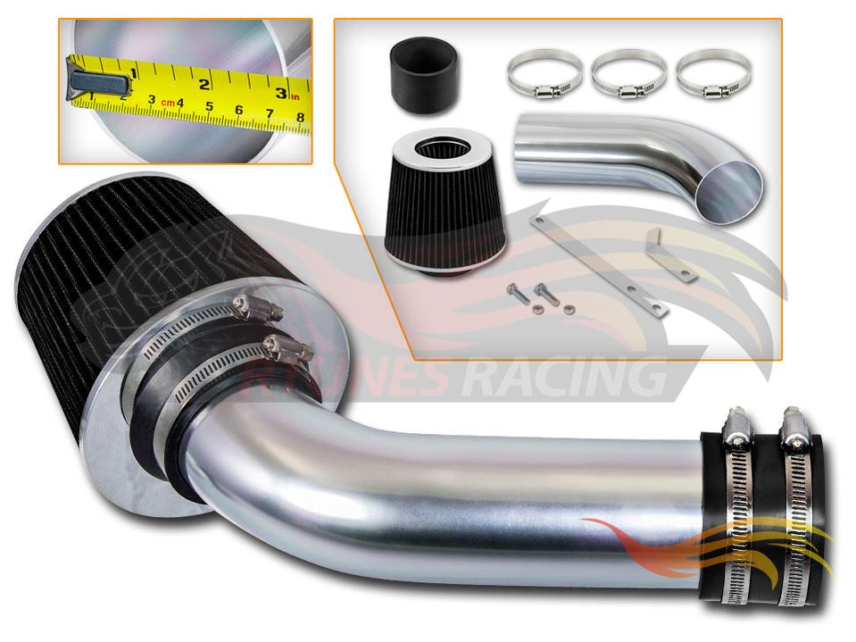 Short Ram Air Intake Kit For 2003-2004 Saturn Ion 1 2 3 2.2L Ecotec DOHC | Rtunes Racing | SI-ST-03CK