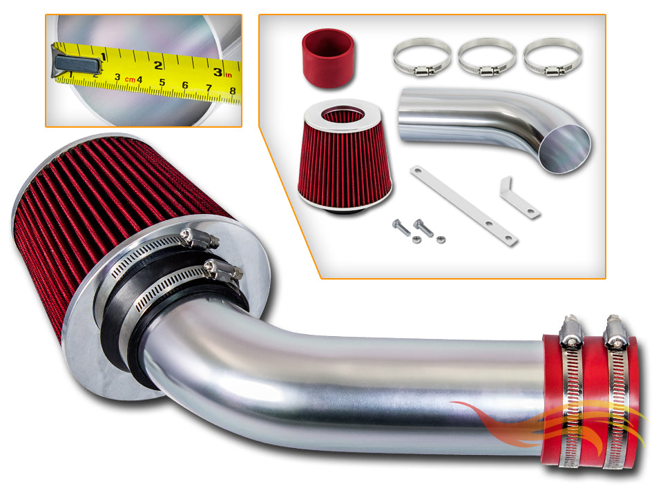 Short Ram Intake For 03-04 Saturn Ion 1 2 3 2.2L Ecotec DOHC SI-ST-03RD