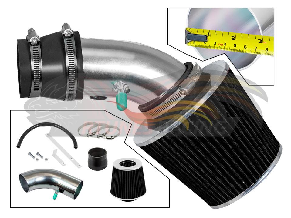 Short Ram Air Intake Kit For 1990-1997 Toyota Corolla 1.8L I4 | Rtunes Racing | SI-TY-01CK