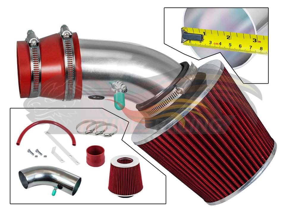 Short Ram Air Intake Kit For 1990-1997 Toyota Corolla 1.8L I4 | Rtunes Racing | SI-TY-01RD