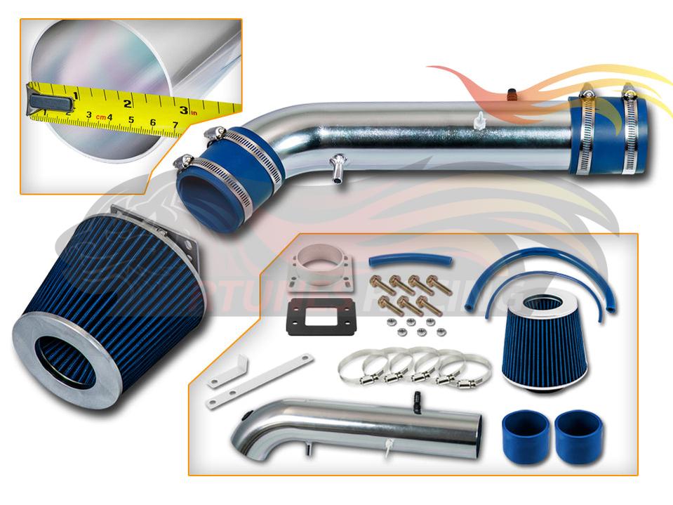 Short Ram Air Intake Kit For 1996-1999 Toyota 4Runner 2.7L L4, 1995-1999 Tacoma 2.7L L4 | Rtunes Racing | SI-TY-11BL