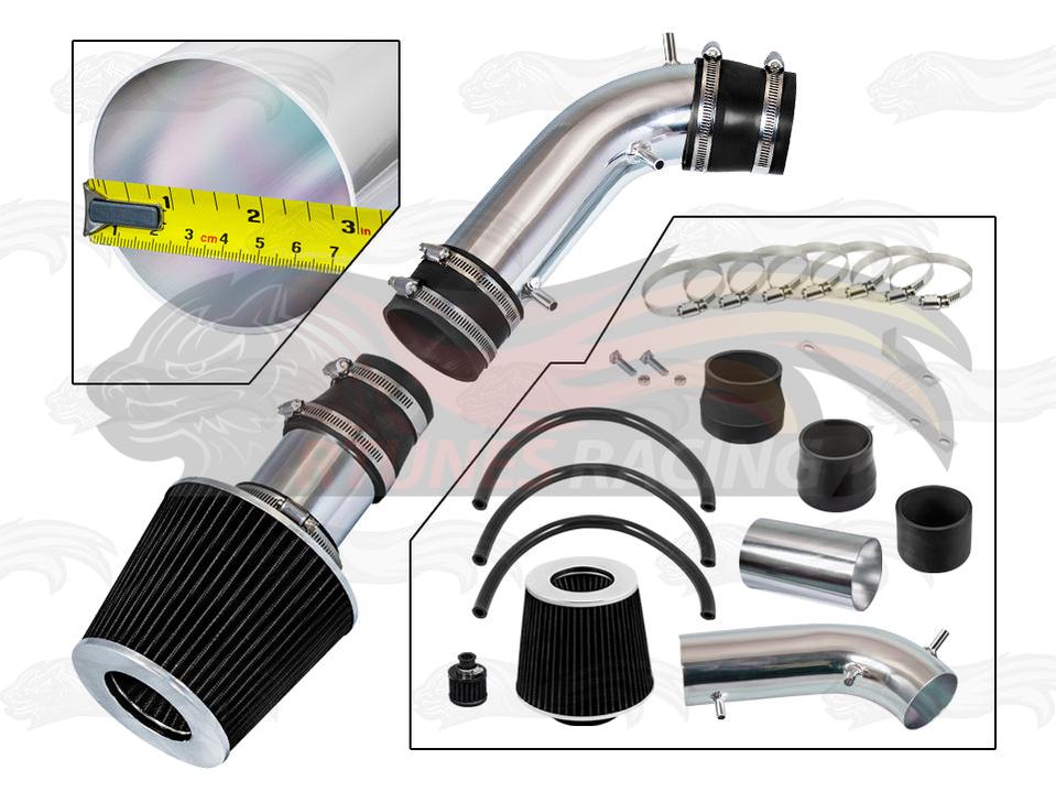 Short Ram Air Intake Kit For 1996-1998 Toyota 4Runner, 1995-1998 T100, Tacoma 3.4L V6 | Rtunes Racing | SI-TY-13CK