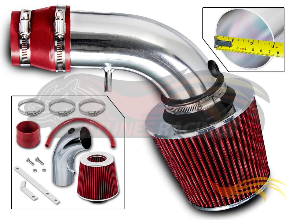 Short Ram Air Intake Kit For 1990-1999 Toyota Celica ST GT GTS 1.6L, 1.8L, 2.2L L4 | Rtunes Racing | SI-TY-14RD