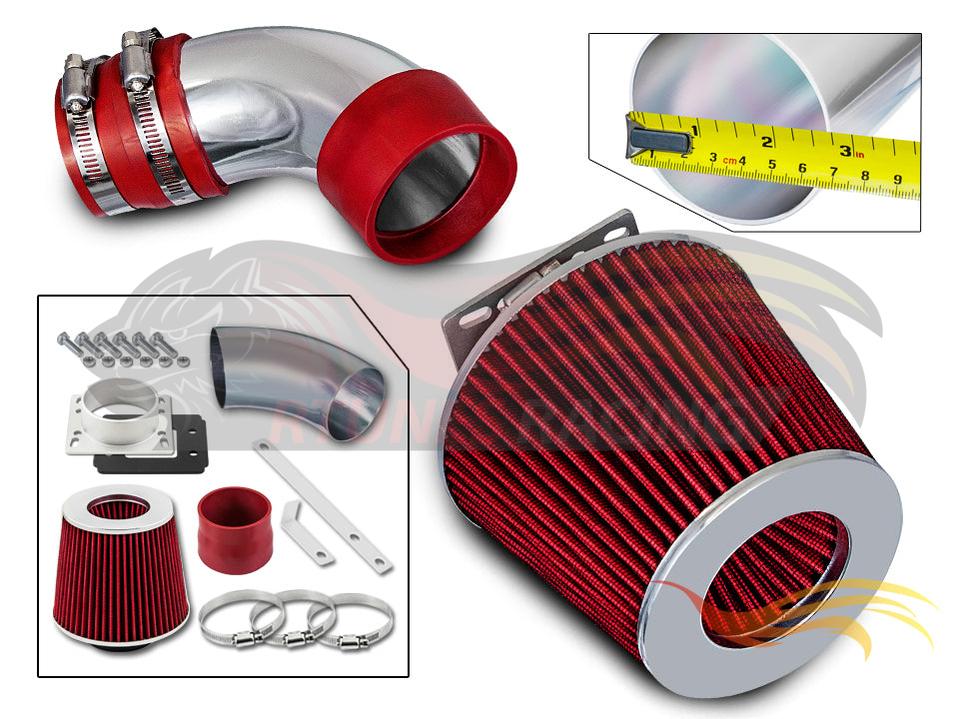 Short Ram Air Intake Kit For 1986-1989 Toyota Celica 2.0L Non-Turbo | Rtunes Racing | SI-TY-15RD