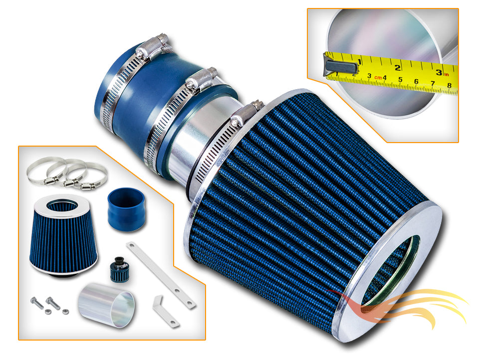 Short Ram Intake For 99-04 VW Golf / VW Jetta / GTI 1.8T/2.0L/Vr6 SI-VW-04BL