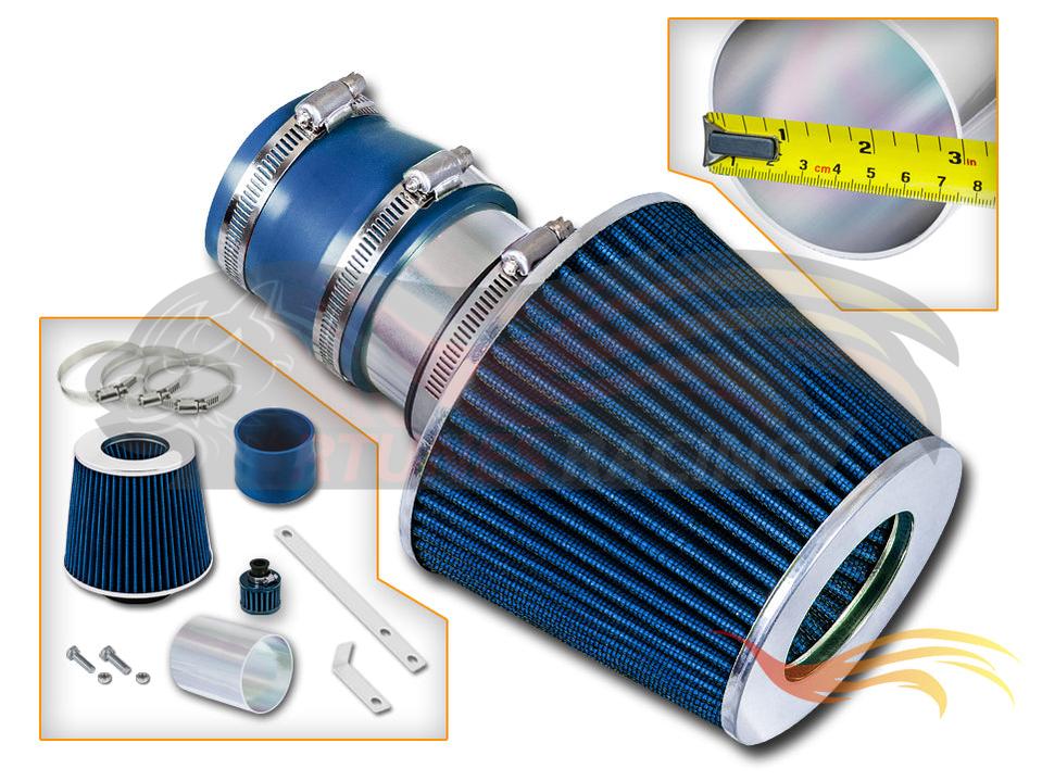 Short Ram Air Intake Kit For 1999-2004 VW Golf, VW Jetta, GTI 1.8T/2.0L/Vr6 | Rtunes Racing | SI-VW-04BL