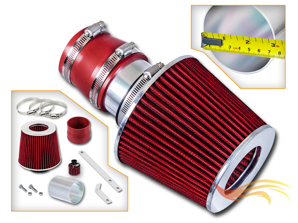 Short Ram Intake For 99-04 VW Golf / VW Jetta / GTI 1.8T/2.0L/Vr6 SI-VW-04RD