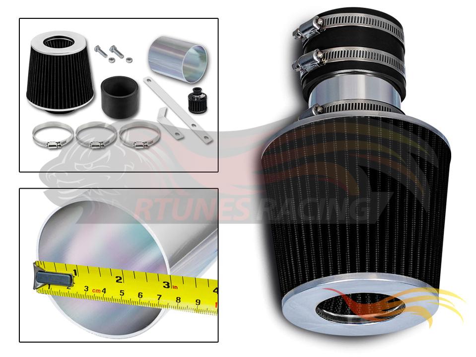 Short Ram Air Intake Kit For 1993-1998 VW Jetta, VW Passat, VW Golf 2.8L V6, 1992-1994 VW Corrado 2.8L V6 GLX, GTI, VR6, MK3, A3, SLC | Rtunes Racing | SI-VW-05CK