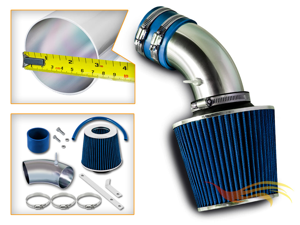 Short Ram Intake For 93-98 VW Golf (Gl/Gti/Jazz/K2/Limited/Trek) / VW Jetta (GL/GLS/GT/K2) / 95-98 Cabrio (Base/Highline/Gls) 2.0L L4 SI-VW-06BL