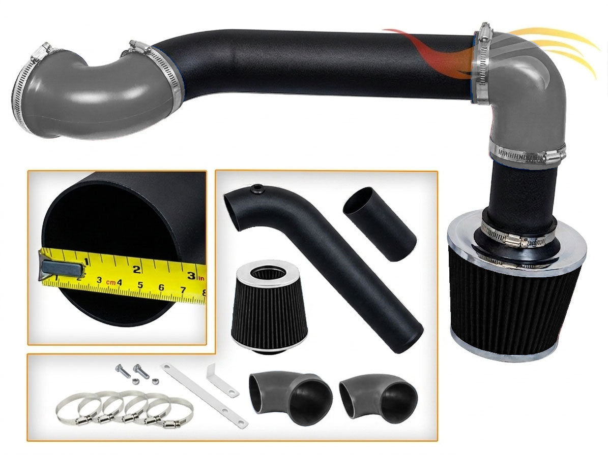 Cold Air Intake Kit For 1995-1997 Chevy Camaro 3.8L V6 (2Pcs) | Rtunes Racing | WCI-CH-04GYB