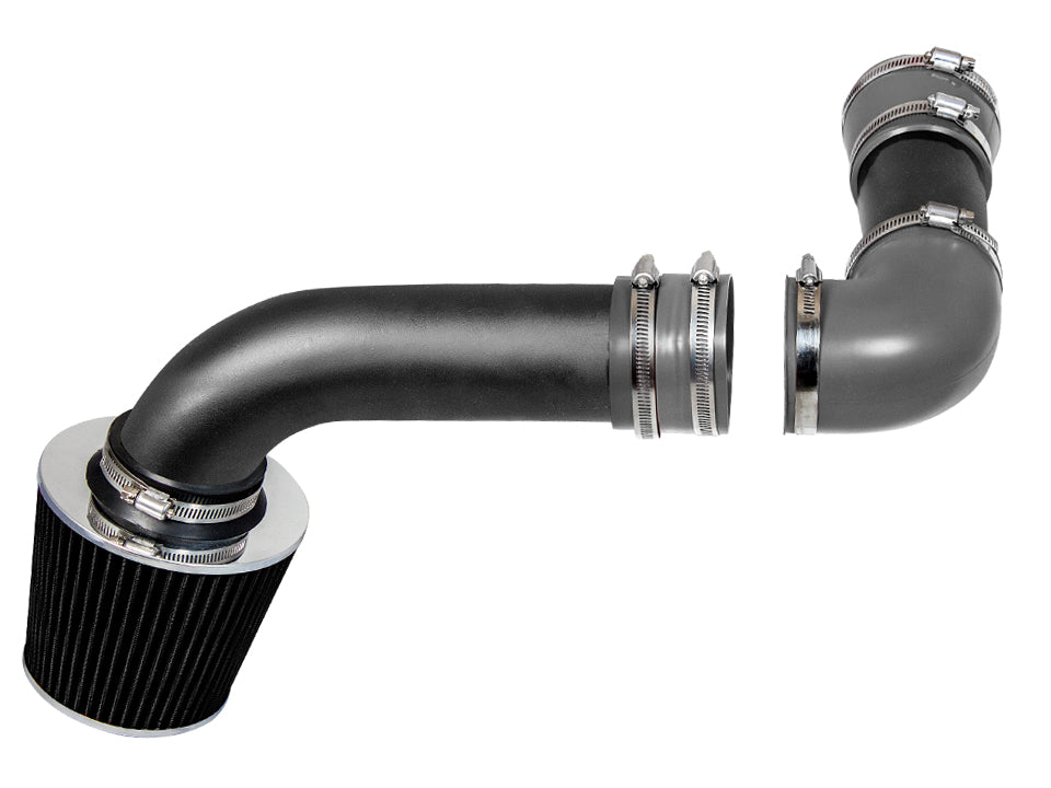 Cold air intake kit for 1988-1989 Pontiac Firebird 5.0/5.7, gray with matte black pipe – Rtunes Racing CI-PT-01