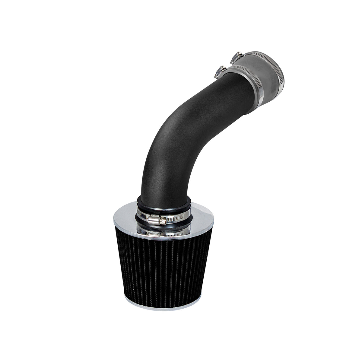 Cold air intake kit for 1992-1994 VW Corrado SLC, 1993-1998 Jetta GLX VR6 2.8L, gray with matte black pipe – Rtunes Racing CI-VW-03
