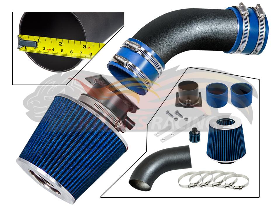 Short Ram Air Intake Kit For 1996-2000 Audi A4, A6 2.8L V6 | Rtunes Racing | WSI-AD-01BLB