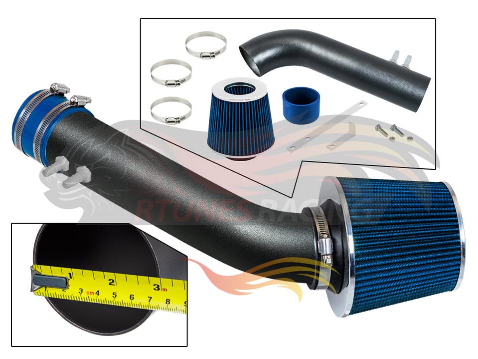 Short Ram Air Intake Kit For 1995-1997 Chevy Cavalier/Pontiac Sunfire | Rtunes Racing | WSI-CH-28BLB
