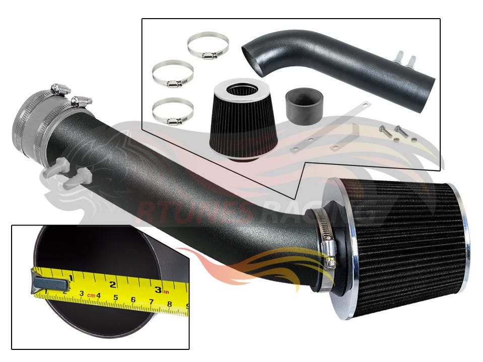 Short Ram Air Intake Kit For 1995-1997 Chevy Cavalier/Pontiac Sunfire | Rtunes Racing | WSI-CH-28GYB