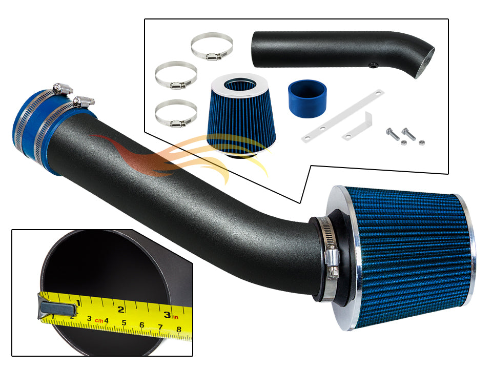 Short Ram Intake For 98-02 Chevy Cavalier/Pontiac Sunfire WSI-CH-29BLB