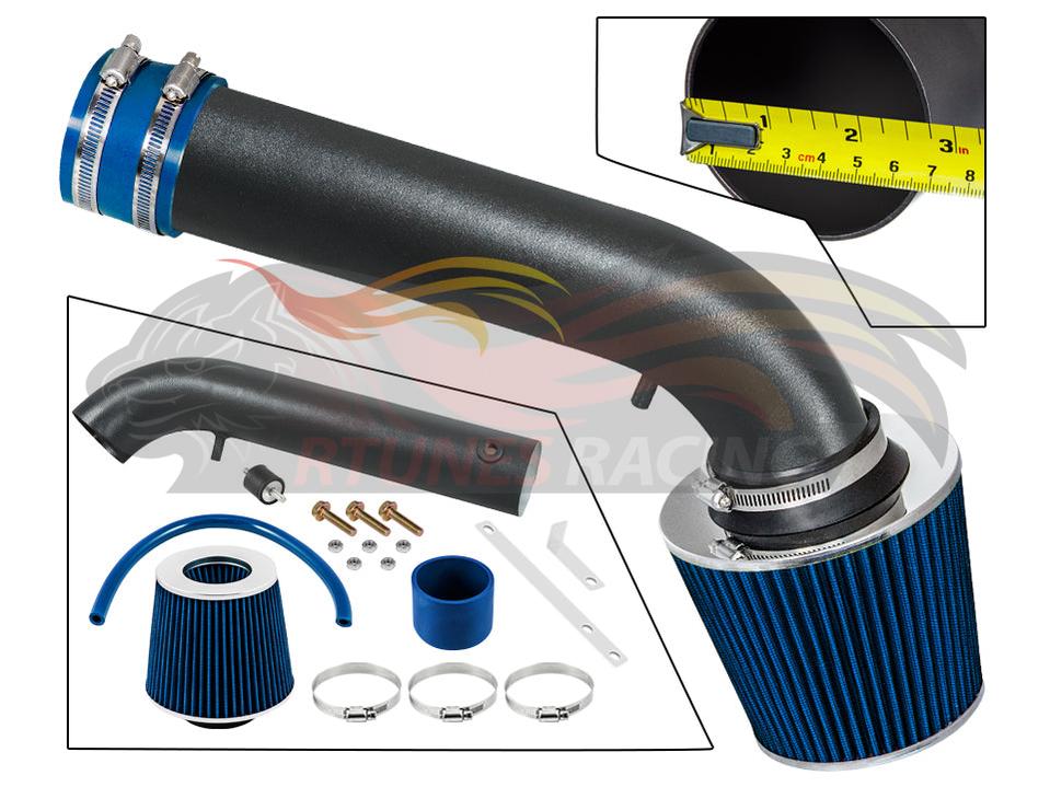 Short Ram Air Intake Kit For 2005-2009 Chrysler 300 2.7L V6 | Rtunes Racing | WSI-DG-13BLB