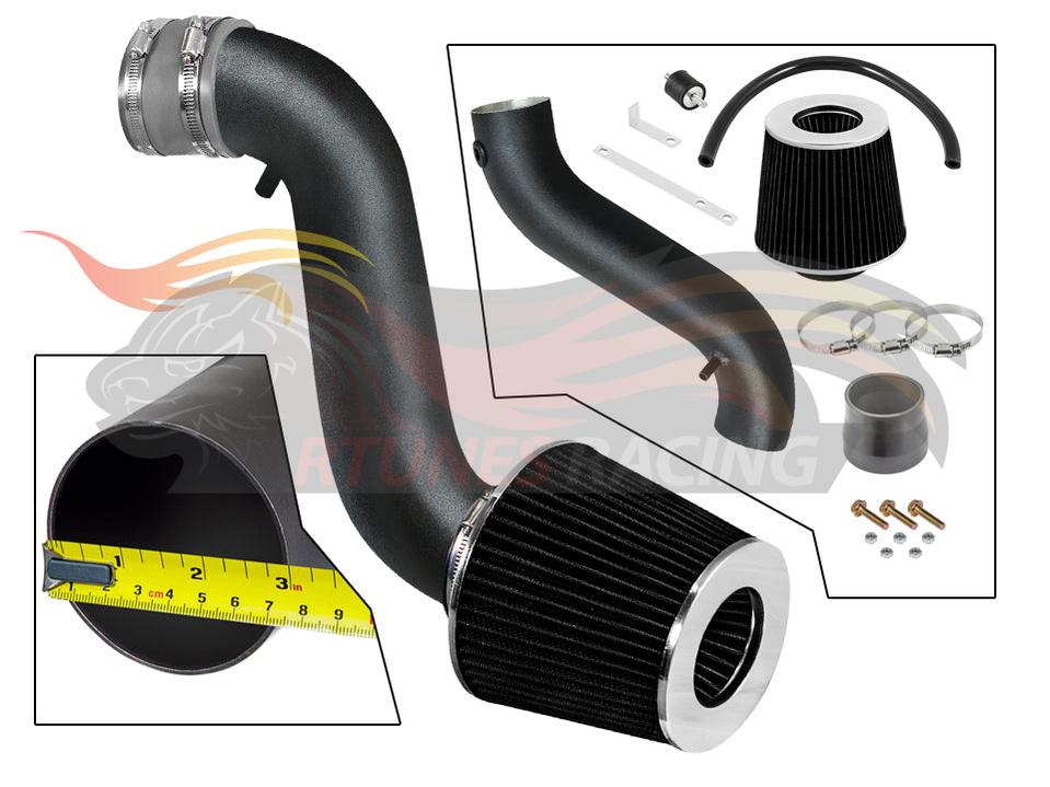 Short Ram Air Intake Kit For 2005-2009 Chrysler 300 Touring/Limited 3.5L V6 | Rtunes Racing | WSI-DG-14GYB