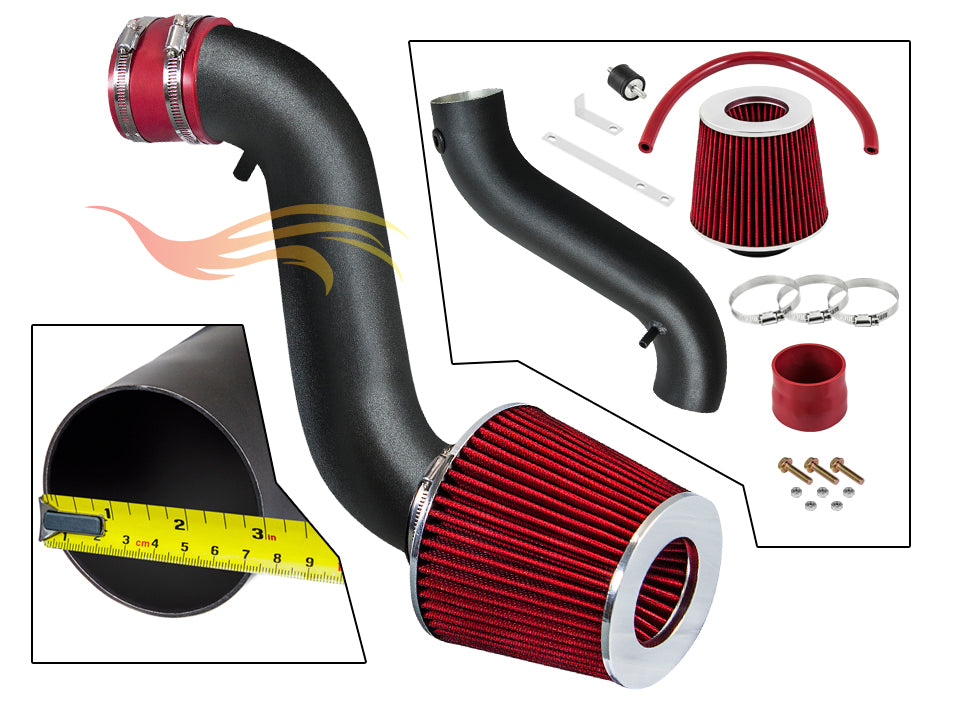 Short Ram Air Intake Kit For 2005-2009 Chrysler 300 Touring/Limited 3.5L V6 | Rtunes Racing | WSI-DG-14RDB