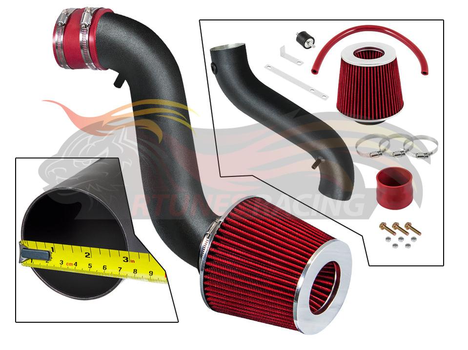 Short Ram Air Intake Kit For 2005-2009 Chrysler 300 Touring/Limited 3.5L V6 | Rtunes Racing | WSI-DG-14RDB