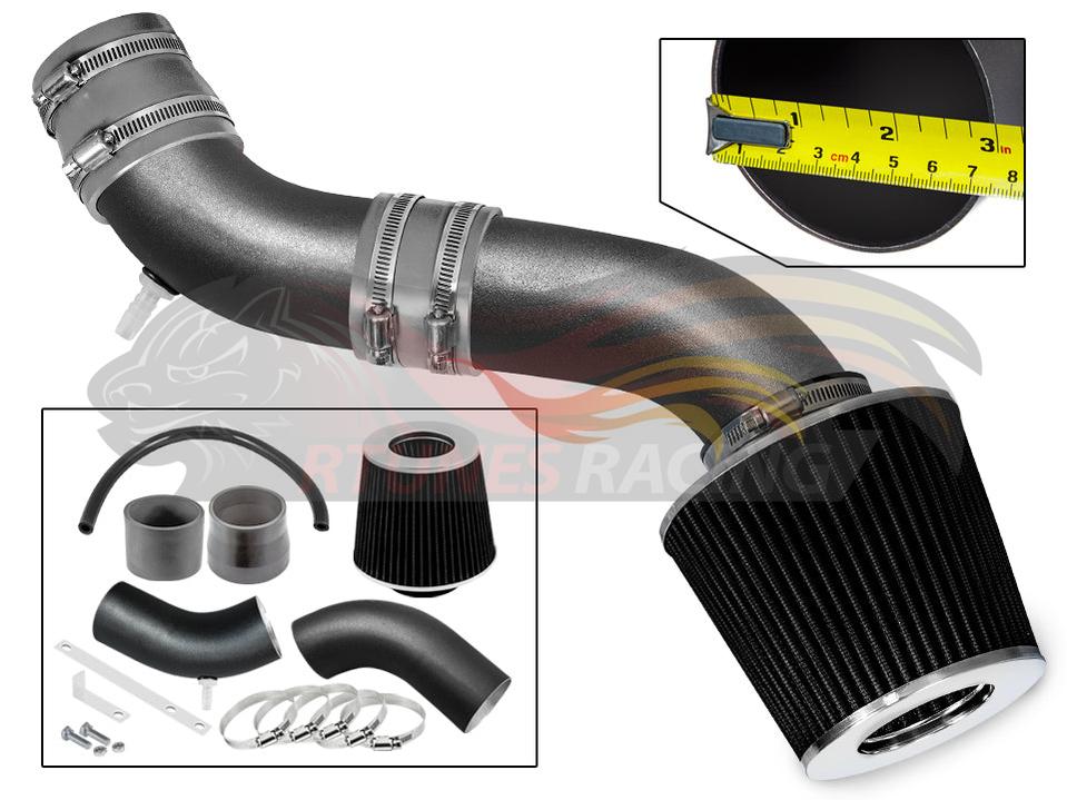 Short Ram Air Intake Kit For 1995-1998 Dodge Stratus/Chrysler Cirrus/Sebring JXI Conv | Rtunes Racing | WSI-DG-20GYB