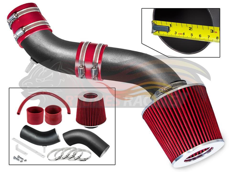 Short Ram Air Intake Kit For 1995-1998 Dodge Stratus/Chrysler Cirrus/Sebring JXI Conv | Rtunes Racing | WSI-DG-20RDB