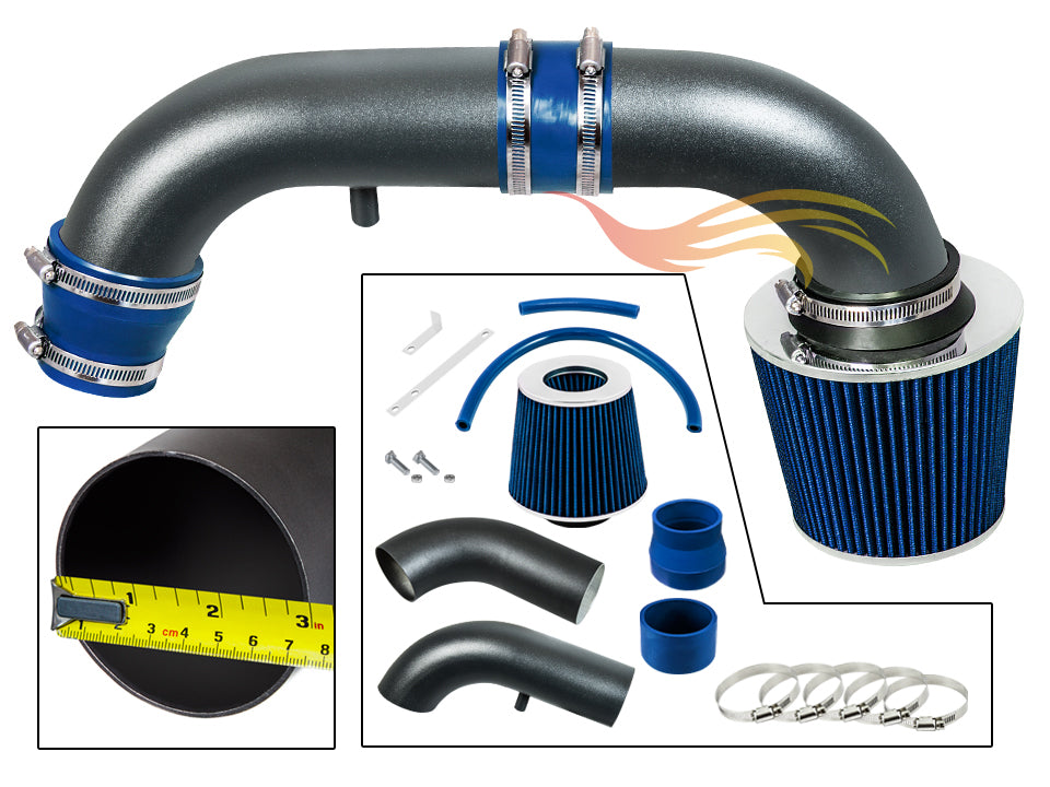 Short Ram Air Intake Kit For 1995-2000 Dodge Stratus/Chrysler Cirrus/Plymouth Breeze | Rtunes Racing | WSI-DG-23BLB