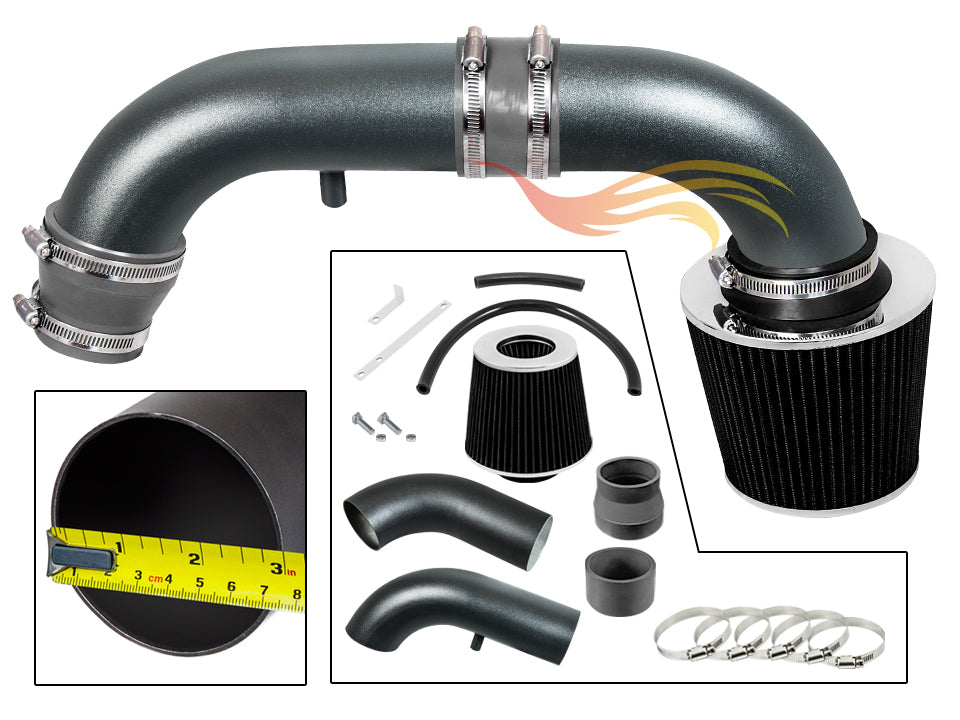 Short Ram Air Intake Kit For 1995-2000 Dodge Stratus/Chrysler Cirrus/Plymouth Breeze | Rtunes Racing | WSI-DG-23GYB