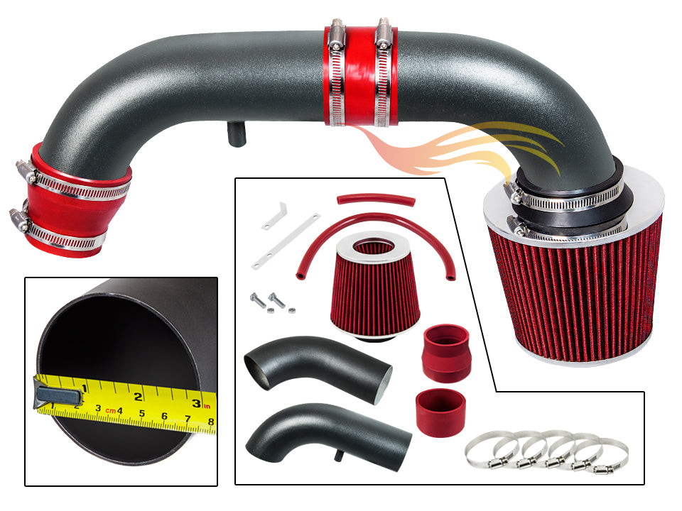 Short Ram Air Intake Kit For 1995-2000 Dodge Stratus/Chrysler Cirrus/Plymouth Breeze | Rtunes Racing | WSI-DG-23RDB