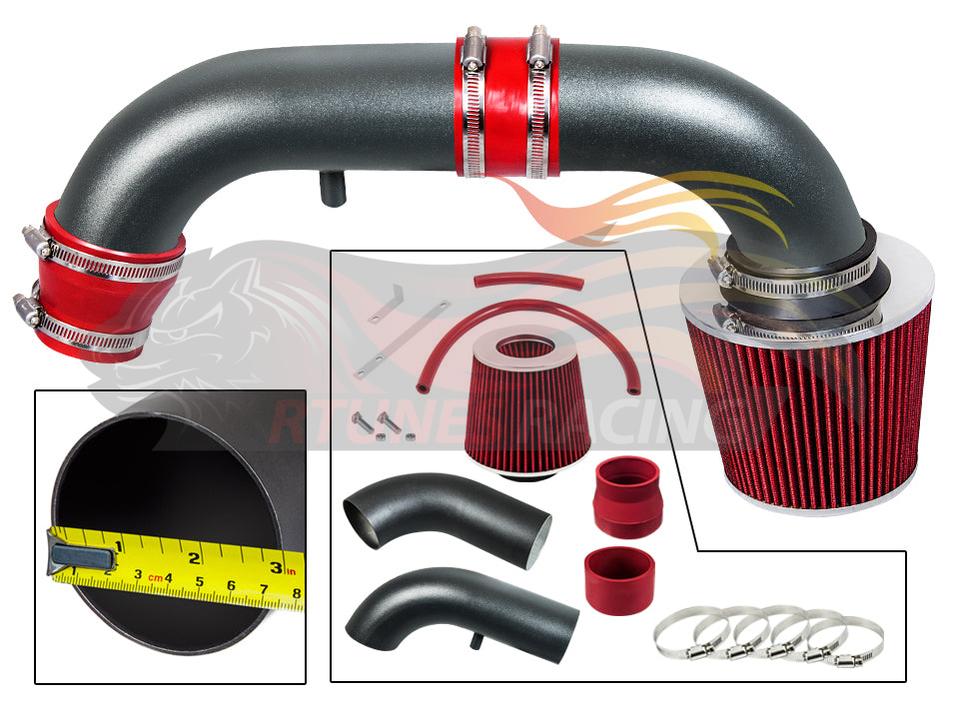 Short Ram Air Intake Kit For 1995-2000 Dodge Stratus/Chrysler Cirrus/Plymouth Breeze | Rtunes Racing | WSI-DG-23RDB