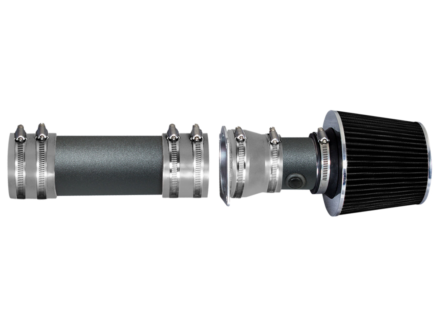 Short Ram Air Intake Kit For 1994-1996 Ford F-150, Bronco 5.0L, 5.8L V8 | Rtunes Racing | WSI-FD-06GYB