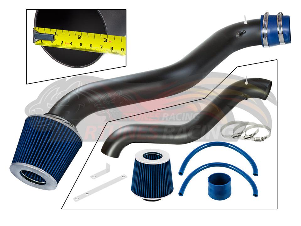 Short Ram Air Intake Kit For 1992-1996 Honda Prelude All Models, 1994-1997 Honda Accord L4 | Rtunes Racing | WSI-HD-08BLB