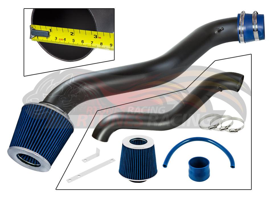 Short Ram Air Intake Kit For 1997-2001 Honda Prelude All Models, 1998-2002 Honda Accord L4 | Rtunes Racing | WSI-HD-09BLB