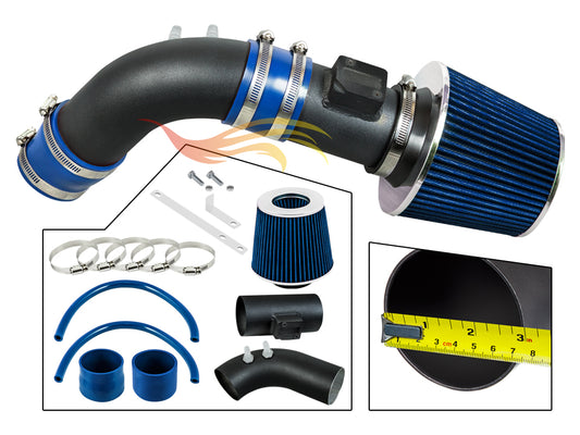 Short Ram Air Intake Kit For 2004-2007 Honda Accord 2.4L L4 Sulev | Rtunes Racing | WSI-HD-12BLB