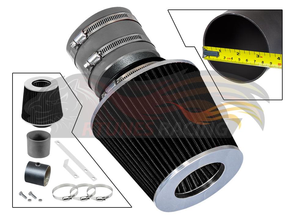 Short Ram Air Intake Kit For 1996-2001 Kia Sephia 1.6L 1.8L, 2002-2005 Sedona LX EX 3.5 | Rtunes Racing | WSI-KA-02GYB