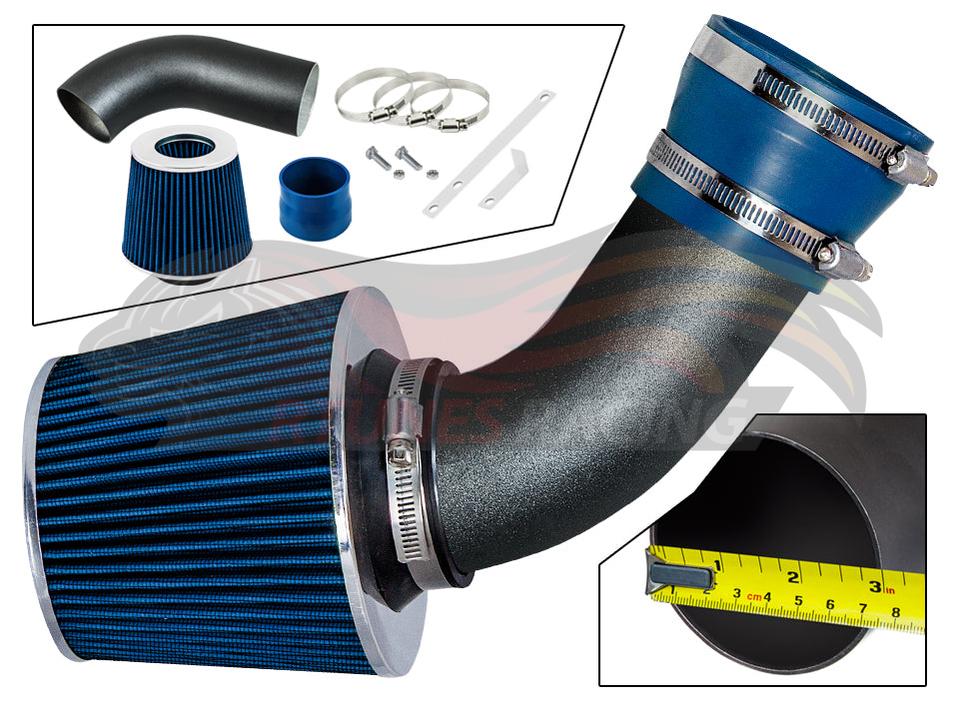 Short Ram Air Intake Kit For 1998-2003 Mercedes Benz E320, 1998-2002 E340, 97 E420, 1998-2003 Ml320, 1998-2003 Clk320 | Rtunes Racing | WSI-MB-01BLB