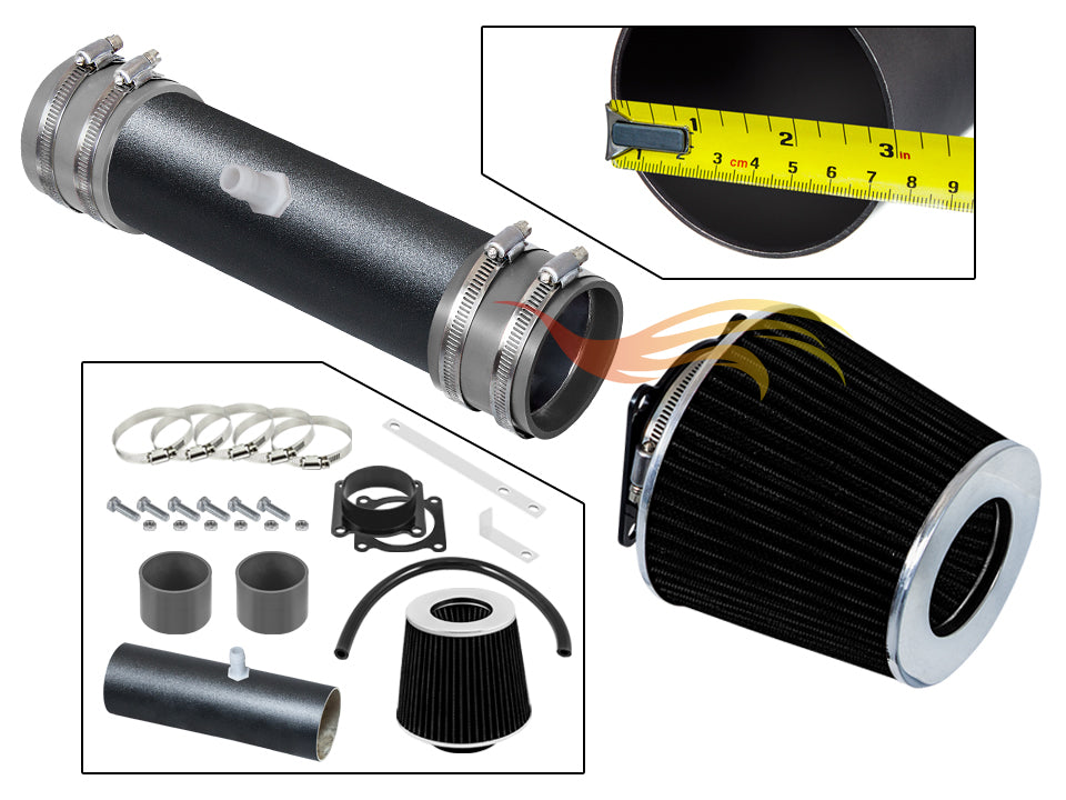 Short Ram Air Intake Kit For 2002-2006 Nissan Altima, 2003-2006 Murano 3.5L V6 | Rtunes Racing | WSI-NS-09GYB