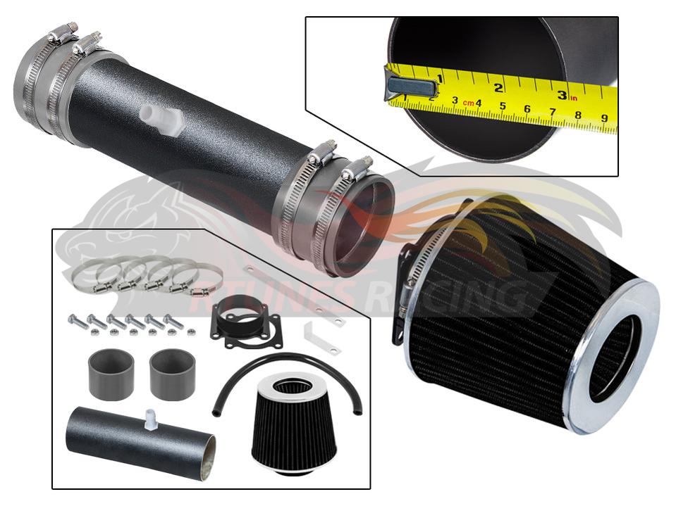 Short Ram Air Intake Kit For 2002-2006 Nissan Altima, 2003-2006 Murano 3.5L V6 | Rtunes Racing | WSI-NS-09GYB