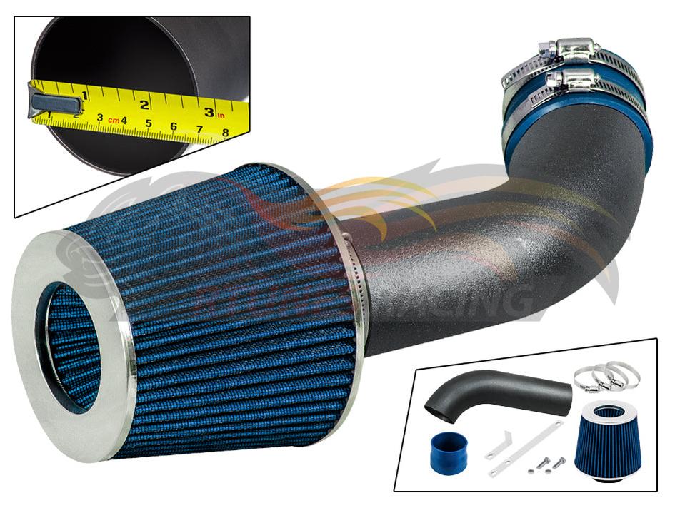 Short Ram Air Intake Kit For 1975-1983 Datsun 280Z 280Zx 2.8L N/A | Rtunes Racing | WSI-NS-10BLB