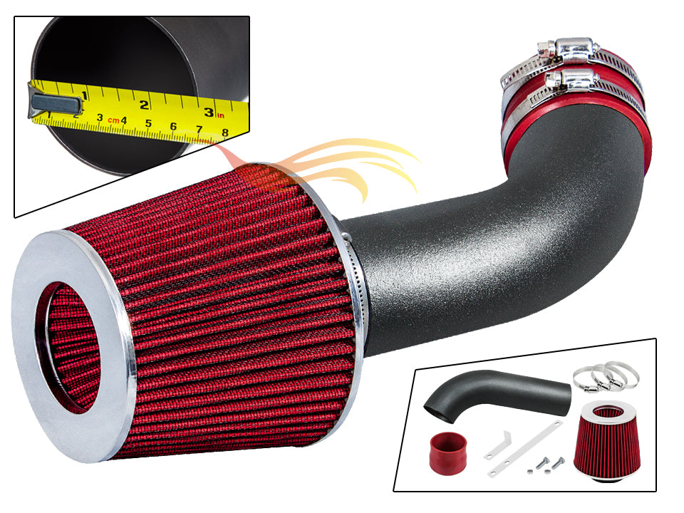 Short Ram Air Intake Kit For 1975-1983 Datsun 280Z 280Zx 2.8L N/A | Rtunes Racing | WSI-NS-10RDB